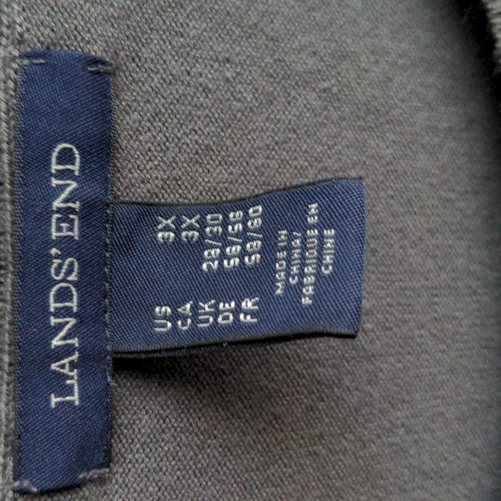 Plus Size Land's End Business Performance Sweater - Picture 2 of 8